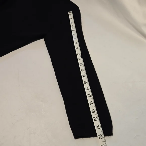 Carole Little Black Sweater with Colorful Mushroom Design - Picture 7 of 7